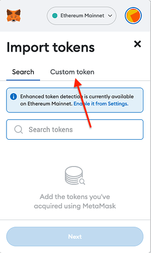 Metamask-ImportToken|298x500